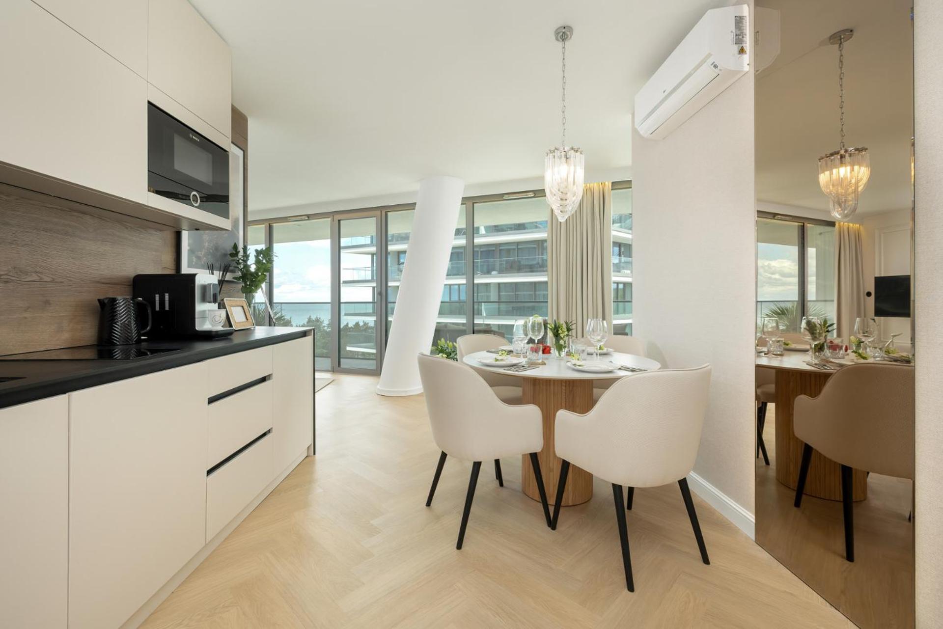 Апартаменты Waveview 5Th Floor Dream View Мендзыздрое Экстерьер фото