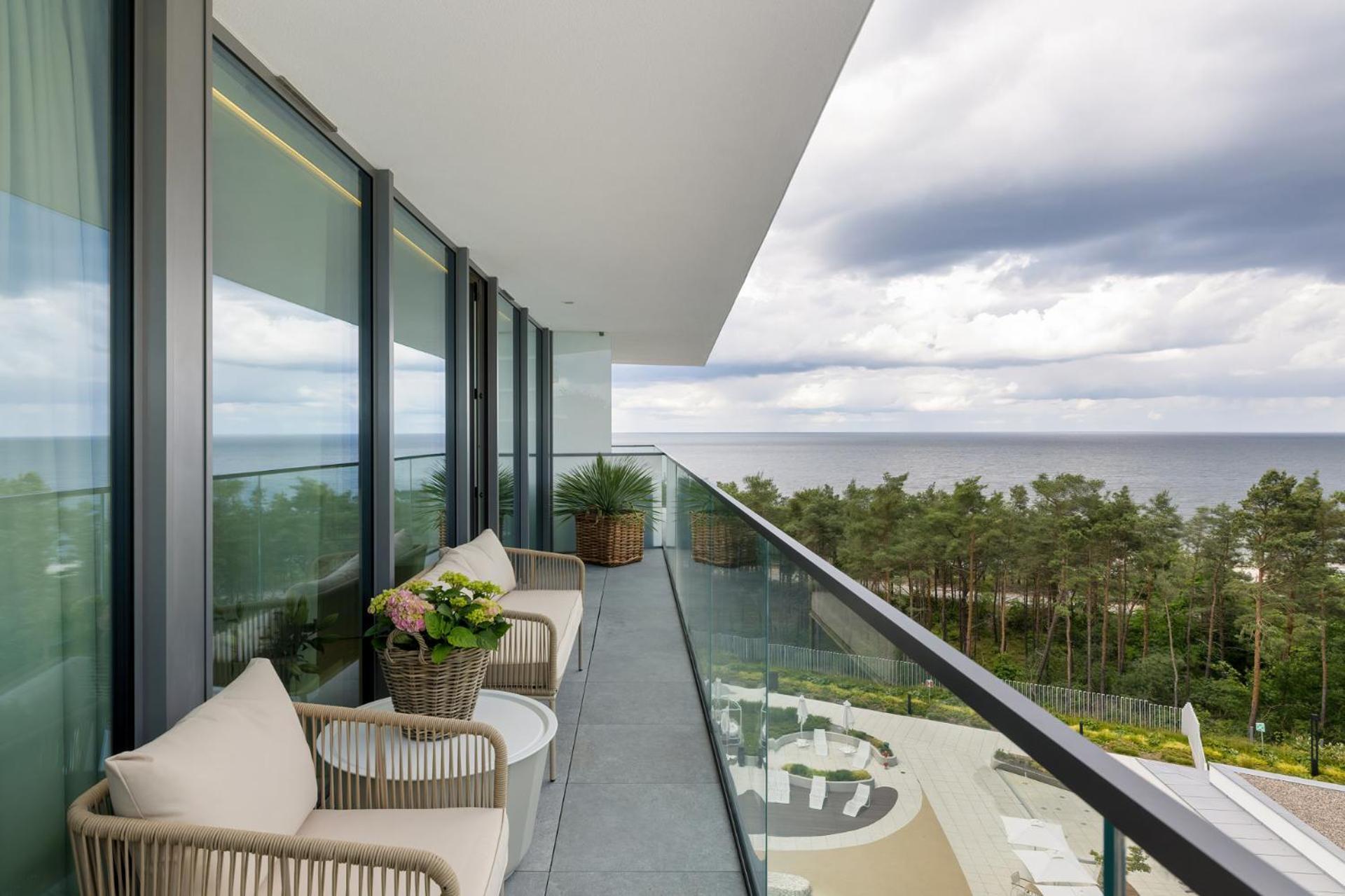 Апартаменты Waveview 5Th Floor Dream View Мендзыздрое Экстерьер фото