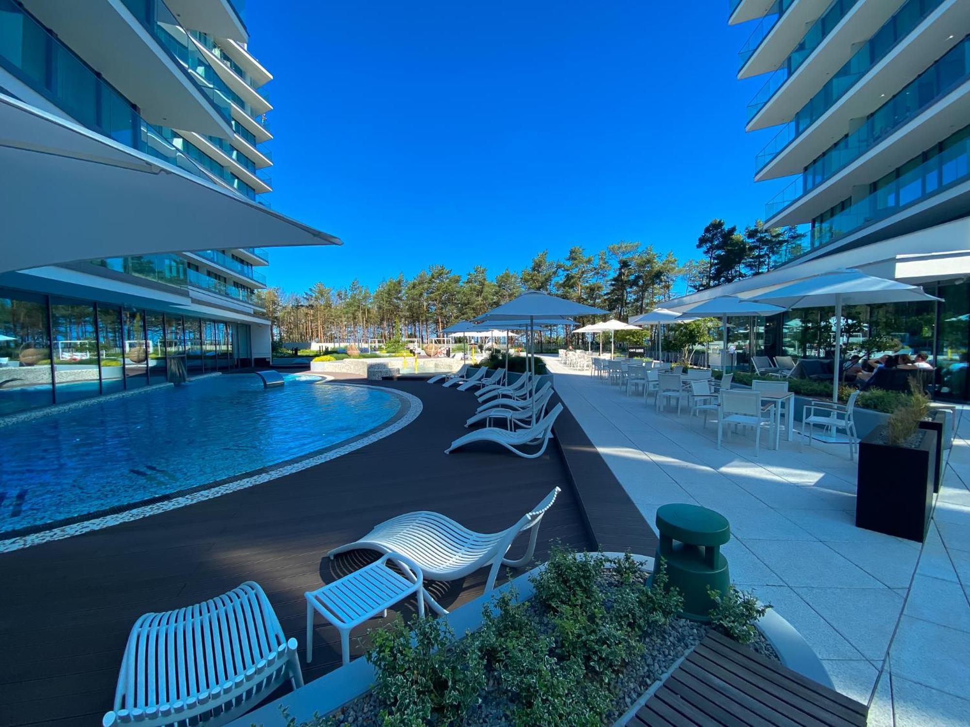 Апартаменты Waveview 5Th Floor Dream View Мендзыздрое Экстерьер фото