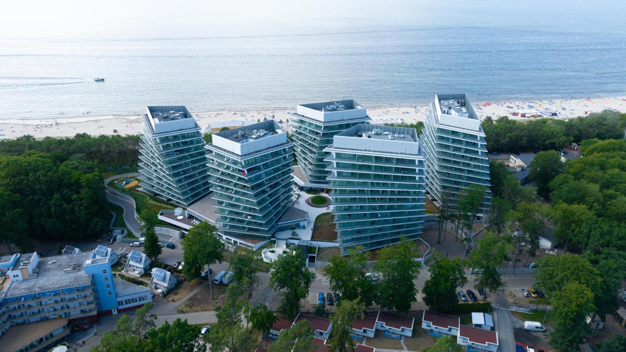 Апартаменты Waveview 5Th Floor Dream View Мендзыздрое Экстерьер фото